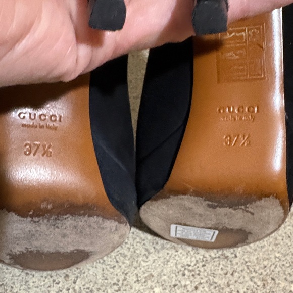 Gucci Black Ankle Booties with Tassel - Picture 11 of 11